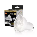 GU10 LED-fényforrás, 7 W, Természetes fehér NW K lm, KOBI-001229 SpectrumLED