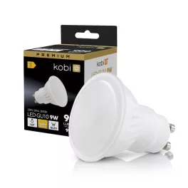   GU10 LED-fényforrás, 9 W, Meleg fehér WW K lm, KOBI-001235 SpectrumLED