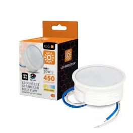 LED bulb INSERT 5W 3000K milky Kobi