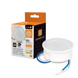   LED bulb INSERT 6,5W 3000K milky Kobi KOBI-001242 SpectrumLED
