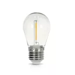 E27 LED-fényforrás, 1 W, Meleg fehér WW 2700K 50lm, KOBI-001251 SpectrumLED