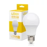 E27 LED-fényforrás, 9 W, Meleg fehér WW K lm, KOBI-001271 SpectrumLED