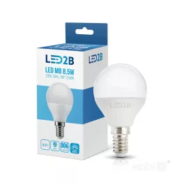   E14 LED-fényforrás, 9 W, Hideg fehér CW K lm, KOBI-001286 SpectrumLED