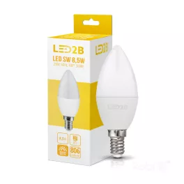   E14 LED-fényforrás, 9 W, Meleg fehér WW 3000K 806lm, KOBI-001298 KOBI