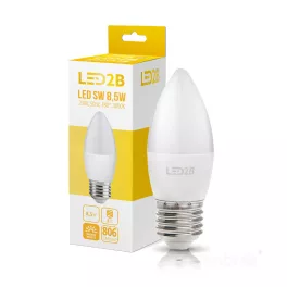   E27 LED-fényforrás, 9 W, Meleg fehér WW 3000K 806lm, KOBI-001304 KOBI