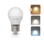 E27 LED-fényforrás, 6 W, Meleg fehér WW 3000K 470lm, KOBI-001337 KOBI
