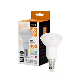   E14 LED-fényforrás, 5 W, Természetes fehér NW 4000K 400lm, KOBI-001353 KOBI