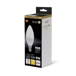 E14 LED-fényforrás, 9 W, Meleg fehér, Prémium WW 3000K 900lm, KOBI-001370 KOBI