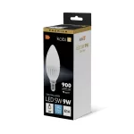 E14 LED-fényforrás, 9 W, Hideg fehér, Prémium CW K lm, KOBI-001372 SpectrumLED