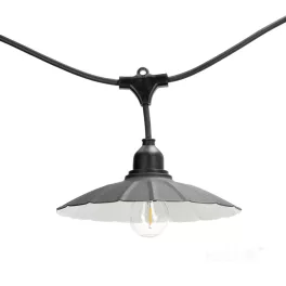   Lampshade for CRETE LS M1 black 5 pcs Kobi Design KOBI-001441 SpectrumLED