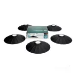 Lampshade for CRETE LS M1 black 5 pcs Kobi Design KOBI-001441 SpectrumLED