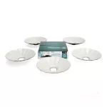 Lampshade for CRETE LS M1 black 5 pcs Kobi Design KOBI-001441 SpectrumLED