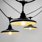 Lampshade for CRETE LS M2 black 5 pcs Kobi Design KOBI-001442 KOBI