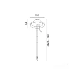 LED növénynevelő lámpa LED VERDI 5W 3200K Kobi Design KOBI-001457 SpectrumLED