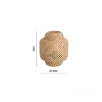 Table lamp BOHO BONN MINI 1xE27 Kobi Design KOBI-001467 SpectrumLED