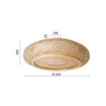 Ceiling lamp BOHO BULI M 1xE27 Kobi Design KOBI-001489 KOBI