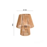 Table lamp BOHO SIMBU LS 1xE27 Kobi Design KOBI-001498 SpectrumLED