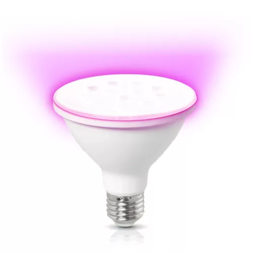 E27 Növénynevelő LED-fényforrás, 9 W, Meleg fehér WW 1200K 300lm, KOBI-001504 KOBI