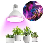 E27 Növénynevelő LED-fényforrás, 9 W, Meleg fehér WW 1200K 300lm, KOBI-001504 KOBI