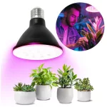 E27 Növénynevelő LED-fényforrás, 9 W, Meleg fehér WW 1200K 300lm, KOBI-001505 KOBI