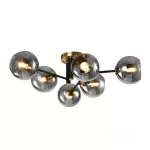 Ceiling lamp GLOBE ELEGANCE SMOKE S6 6xE14 Kobi Design KOBI-001527 KOBI