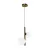 Hanging lamp GLOBE ELEGANCE GOLD S2 2xG9 Kobi  Design KOBI-001538 KOBI