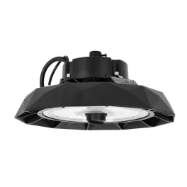   ANICA Csarnokvilágító, 90°, IP65, IK09, 200 W, szabályozható, Természetes fehér, fekete KOBI-001557 KOBI