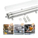 Set HERMETIC 2x120 + LED T8 18W 4000K IP65 Kobi KOBI-001599 KOBI