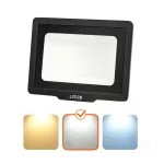 MH LED-reflektor, 120°, IP65, 100 W, Természetes fehér, fekete KOBI-001638 KOBI
