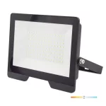MH LED-reflektor, 110°, IP65, 100 W, Természetes fehér, fekete