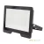 MH LED-reflektor, 110°, IP65, 100 W, Természetes fehér, fekete