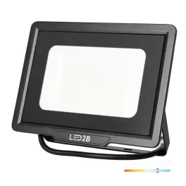   MH LED-reflektor, 120°, IP65, 100 W, Hideg fehér, fekete KOBI-001640 KOBI