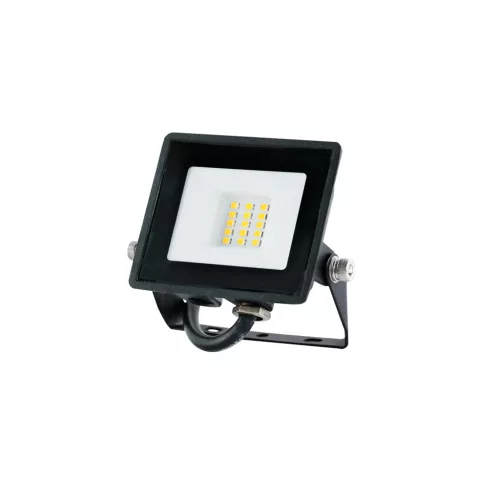 MH LED-reflektor, 120°, IP65, 10 W, Természetes fehér, fekete KOBI-001644 KOBI