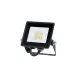 MH LED-reflektor, 120°, IP65, 10 W, Természetes fehér, fekete