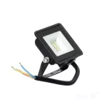 MH LED-reflektor, 120°, IP65, 10 W, Természetes fehér, fekete KOBI-001644 KOBI
