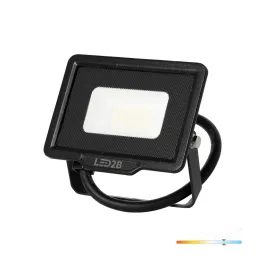   MH LED-reflektor, 120°, IP65, 10 W, Hideg fehér, fekete KOBI-001645 KOBI