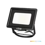 MH LED-reflektor, 120°, IP65, 20 W, Természetes fehér, fekete KOBI-001648 KOBI
