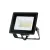 MH LED-reflektor, 120°, IP65, 20 W, Természetes fehér, fekete