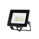 MH LED-reflektor, 120°, IP65, 20 W, Hideg fehér, fekete KOBI-001651 KOBI