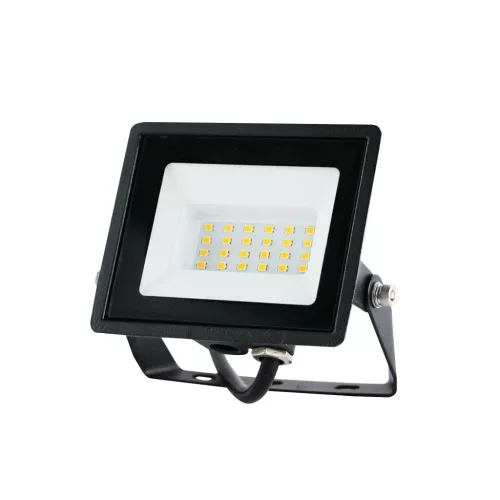 MH LED-reflektor, 120°, IP65, 20 W, Hideg fehér, fekete KOBI-001651 KOBI