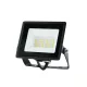 MH LED-reflektor, 120°, IP65, 20 W, Hideg fehér, fekete