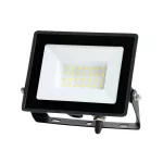 MH LED-reflektor, 120°, IP65, 30 W, Hideg fehér, fekete KOBI-001656 KOBI