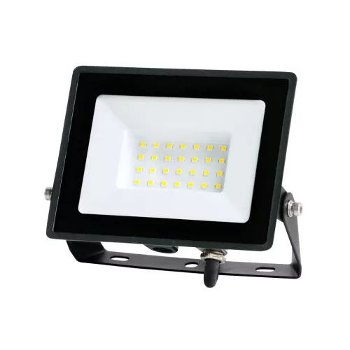 MH LED-reflektor, 120°, IP65, 30 W, Hideg fehér, fekete KOBI-001656 KOBI