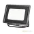 MH LED-reflektor, 120°, IP65, 50 W, Természetes fehér, fekete