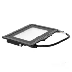 MH LED-reflektor, 120°, IP65, 50 W, Természetes fehér, fekete
