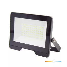   MH LED-reflektor, 120°, IP65, 50 W, Természetes fehér, fekete