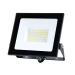 MH LED-reflektor, 120°, IP65, 50 W, Hideg fehér, fekete