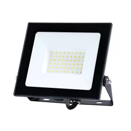 MH LED-reflektor, 120°, IP65, 50 W, Hideg fehér, fekete