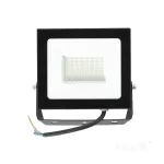 MH LED-reflektor, 120°, IP65, 50 W, Hideg fehér, fekete