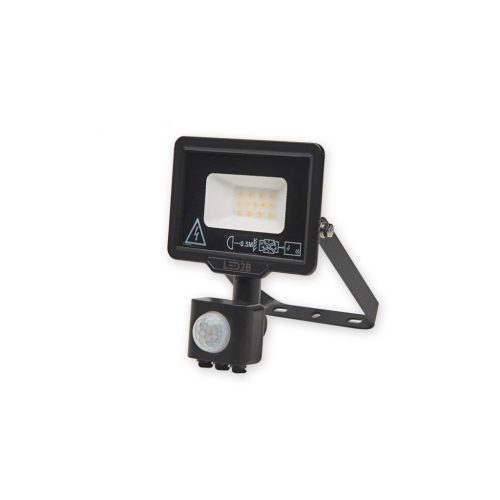 MHC LED-reflektor, 120°, IP44, 10 W, Meleg fehér, fekete KOBI-001663 KOBI